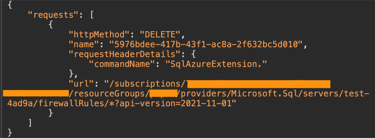 Code snippet